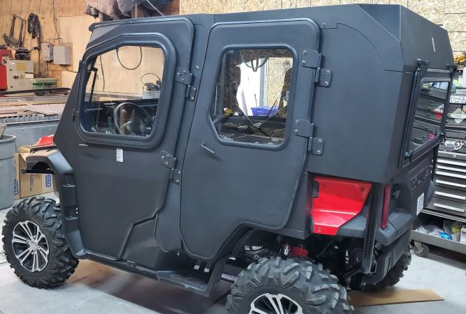 Full Suicide Back Side Doors with Pop Out Removable Glass