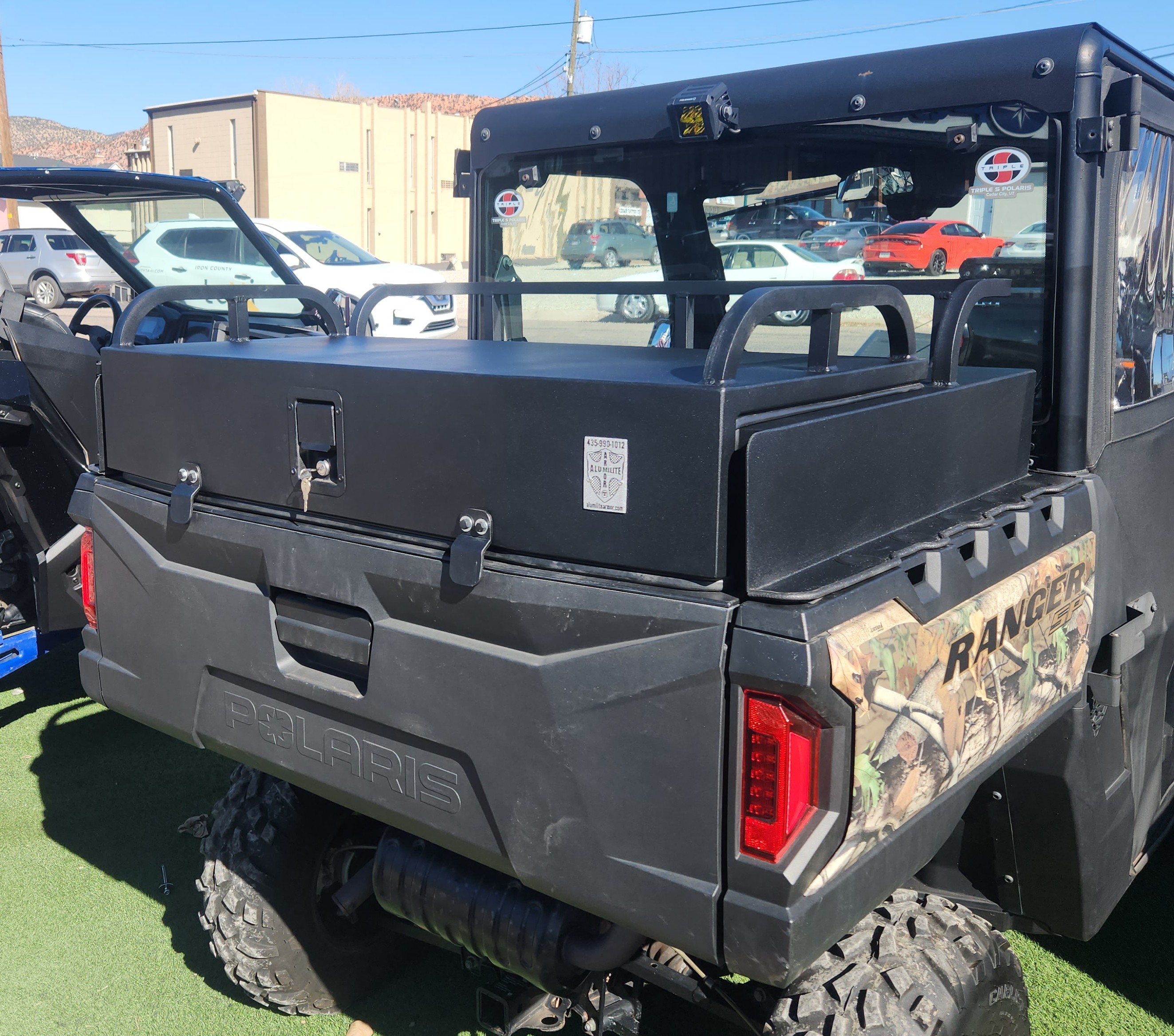 Polaris Ranger 570 SP 6 3/4" side Bed cover